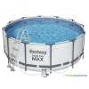 Bazén s konštrukciou Bestway Steel Pro MAX 3,66 m x 122 cm s kartušovou filtráciou