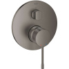 GROHE Essence páková batéria pod omietku, pre 3 výstupy, kartáčovaný tmavý grafit, 24092AL1