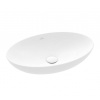 Villeroy & Boch Loop&Friends Umývadlo na dosku, 62x42 cm, bez prepadu, CeramicPlus, Stone White 4A4801RW