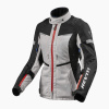 REVIT dámska bunda na motocykel SAND 4 H2O, strieborná/čierna, veľ. 42/XL