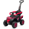 BABY MIX Odrážadlo Ruggy s vodiacou tyčou červené 8596164164266