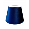 Lampové tienidlo - PVC Premium Lampshade Velor Navy Blue 8.5x18x13 (PVC Premium Lampshade Velor Navy Blue 8.5x18x13)