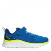 Karrimor Duma 6 Running Shoes Child Boys Blue/Lime C12 (30.5)