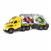 Mega Nákladné auto s dvoma autami Wader Magic Truck Action Retro Cars 36231