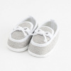 Dojčenské mokasíny-capačky New Baby šedá 12-18 m sivá