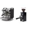 Rocket Espresso Mozzafiato FAST V, black + Eureka Mignon Libra 65 All Purpose, CR black