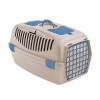 STEFANPLAST Gulliver 2 prepravka travertínová biela s plastovými dvierkami 55x36x35cm (STEFANPLAST Gulliver 2 prepravka travertínová biela s plastovými dvierkami 55x36x35cm)