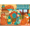 Cobble Hill Pumpkin Patch Cats 500 dielov