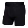 SAXX DROPTEMP COOLING COTTON BOXER BRIEF FLY, black - S