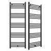 Vodný kúpeľňový radiátor Granitan 609 W 500 x 1400 mm čierny