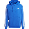 adidas Essentials Fleece 3-Stripes Hoodie M IJ8934 (198355) WHITE S