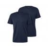 Tchibo - Tričká s merino vlnou - pre pánov - veľ. XL 56/58 - farba: modrá