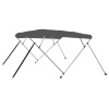 Strieška Bimini so 4 oblúkmi, antracitová 243x210x137 cm-ForU-93139
