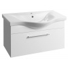 Aqualine AKIRA umyvadlová skrinka 74,5x42x34cm, biela SPH AK280