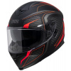 iXS Integrálna prilba iXS iXS1100 2.4 X14088 čierna matná červená L