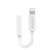 Dudao audio adapter headphone adapter Lightning to mini jack 3.5mm white (L16i white)
