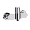 Mereo Sprchová nástenná batéria, Viana diamant, bez príslušenstva, 150 mm, chróm CBE60103A