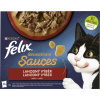 Felix Sensations kapsičky pre mačky lahodný výber v omáčke, 12× 85 g