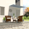 Dekorhome zaťahovacia markíza 250 x 150 cm krémová