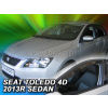 Deflektory predné pre SEAT Toledo, 2012-