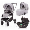 Zopa Move 3v1 Silver Grey Silver Zopa XM Plus i-Size Základňa k autosedačke
