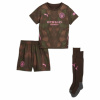 Detský set Puma Manchester City Jr. RP GK Mini Kit Burgundy|92