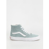 Vans Sk8 Hi (pig suede gray mist) 37, modrá
