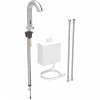 Geberit Piave - Elektronická umývadlová batéria, sieťové napájanie, easy to clean, kefovaná nerezová 116.162.SN.1