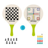 Spokey WOO-BAD GAME Plážové pingpongnové rakety set na spoločenské hry