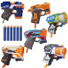 Veľká sada Nerf Strike Gun 6 ks pištoľ + penové náboje ZA5181
