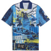 Puma Manchester City FtblNRGY+ Retro Shirt Adults Aqua/Blue M