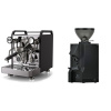 Rocket Espresso Mozzafiato FAST V, black + Eureka Mignon Manuale, BL black