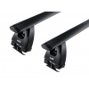 Střešní nosiče VW Golf VI 2009-2013 Hatchback (na holou střechu) • WING Profile Black • Hakr