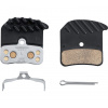 Brzdové doštičky Shimano H03C-MF kov s chladičom original balenie