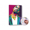 Maľovanie podľa čísel na plátno TRAVIS SCOTT – nízka náročnosť 60x40 cm (Sada na maľovanie podľa čísel ARTMIE)