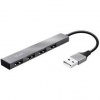 USB Hub Trust Halyx Aluminium 4-Port Mini USB Hub 23786