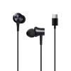 Xiaomi Original Wire Earphone Typ C With Microphone Hsej04Wm Black Blister