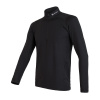 SENSOR COOLMAX THERMO pánské triko dl.rukáv zip černá S
