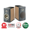 Focal Kanta N°1 Walnut / Dark Grey Mat Front (2 pásmový regálový reproduktor • Ľanové meniče • Berýliový výškový menič (cena za pár))