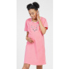 Nočná košeľa pre mamičky na kojenie Motýle ružová XL Ružová