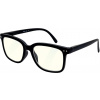 Okuliare na počítač GLASSA, Blue Light Blocking Glasses PCG 013, +3,00 dio, čierne (8592857130303)