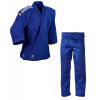 Detské kimono Adidas Judo Gi Club J350B - modré/strieborné