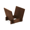 Dynavox ST-40 Dark Walnut (Praktický stojan na LP z pravého dreva)