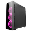 CHIEFTEC Miditower Gaming SCORPION II Black, 2 x USB 3.0/1x USB 2.0, žiadny zdroj