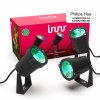 Innr Inteligentné vonkajšie bodové svetlo Color, kompatibilné s Philips Hue, 16 M farieb a tóny bielej, Zigbee, na osvetlenie záhrady, 3 ks (OSL 132 C)