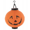Halloweenský papírový lampion s LED žárovičkou