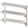 STALGAST Polica závesná nastaviteľná trojposchodová 1100x400x930 mm | STALGAST, 981794110