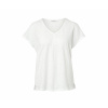 Tchibo - Tričko s ľanom - pre dámy - veľ. XL 48/50 - farba: biela