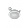 Svietidlo LED 6W, 4000K,400lm, IP54,120°, PIR, ABS/PC-biela, VS-F, O 156x70mm, DELTA (GTV)