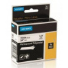 páska DYMO 18765 (18484) PROFI D1 RHINO Black On White Permanent Polyester Tape (19mm)